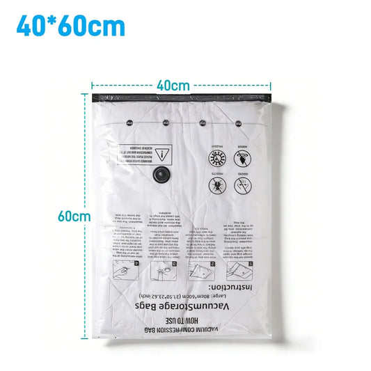 Vacuum Storage Organizer Bags,Travel Suitcases Essentials, Wardrobe Clothes Compression Packaging Sealing Bag Camping Equipment
